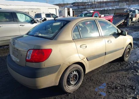 2007 Kia Rio Lx из США, поврежденный, VIN KNADE123376198707
